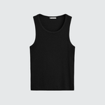 Obrava heavyweight rib tank, 280GSM cotton essential — Obrava Collective