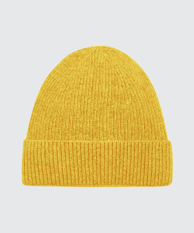 Obrava thick knit beanie in black, one size — Obrava Collective