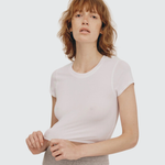 Obrava Core baby tee, cropped cotton essential — Obrava Collective
