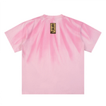 Kanji Dragon sunfade hand-scrunched graphic tee, heavyweight cotton — Obrava Collective