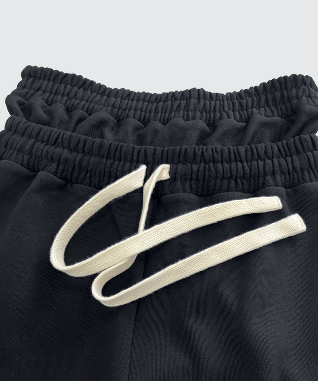Shinsei Wide-Leg French Terry Sweatpants — 420GSM