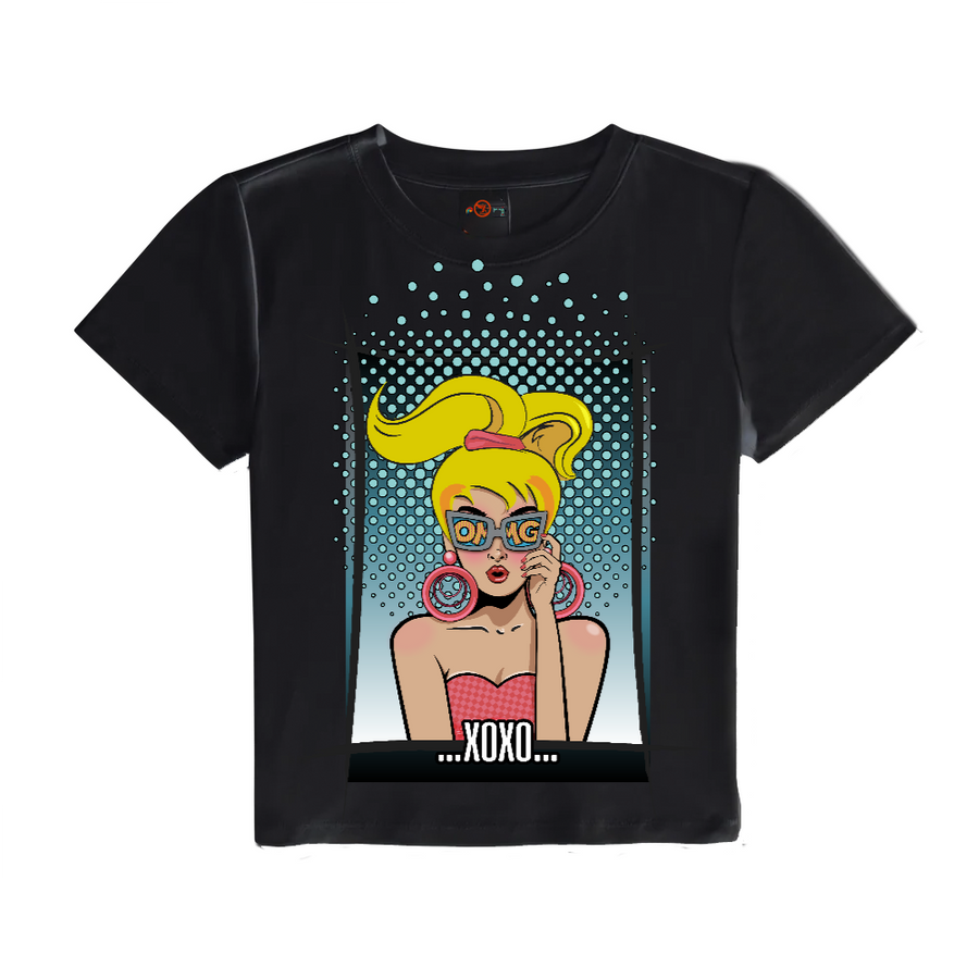 Obrava Core baby tee, cropped cotton essential — Obrava Collective