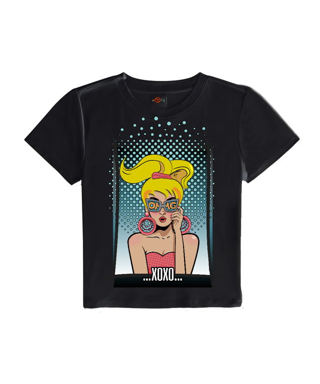 Obrava Core baby tee, cropped cotton essential — Obrava Collective