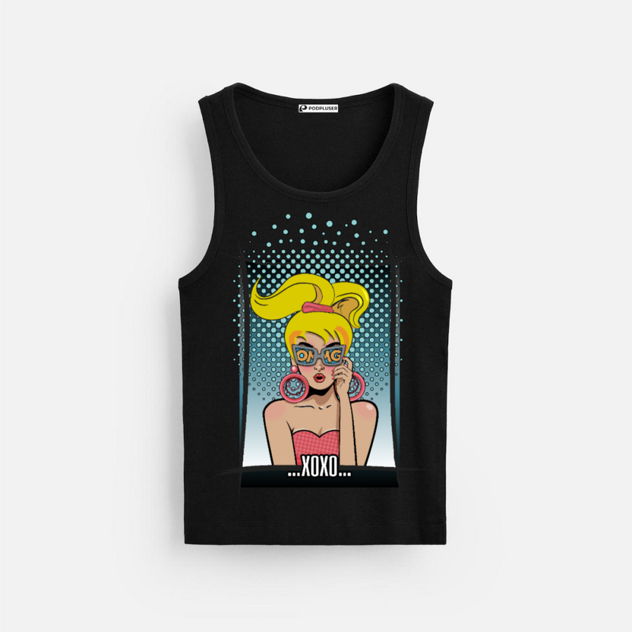 Obrava heavyweight rib tank, 280GSM cotton essential — Obrava Collective