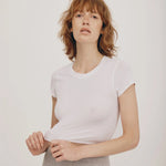 Obrava Core baby tee, cropped cotton essential — Obrava Collective