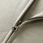 Core Brushed Stand-Collar Zip-Up Jacket — 410GSM