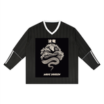 Kanji Dragon Wave Striped Soccer Jersey