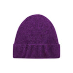 Obrava thick knit beanie in black, one size — Obrava Collective