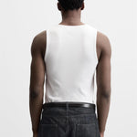 Obrava heavyweight rib tank, 280GSM cotton essential — Obrava Collective