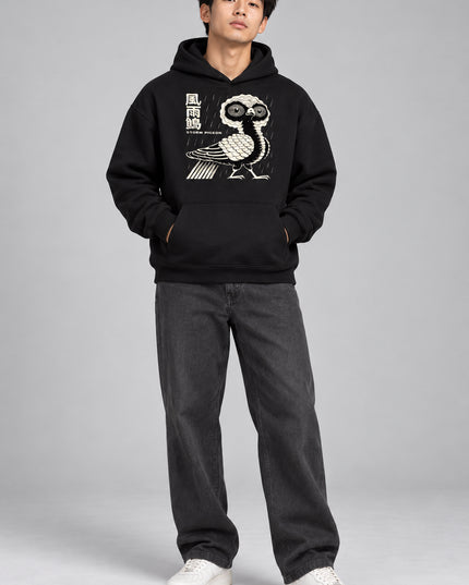 Shinsei 風雨鴿 Storm Pigeon Hoodie — 400GSM