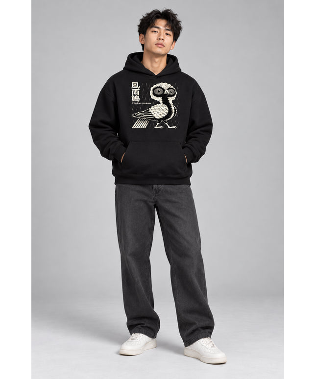 Shinsei 風雨鴿 Sturmtauben-Hoodie — 400GSM