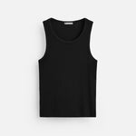 Obrava heavyweight rib tank, 280GSM cotton essential — Obrava Collective