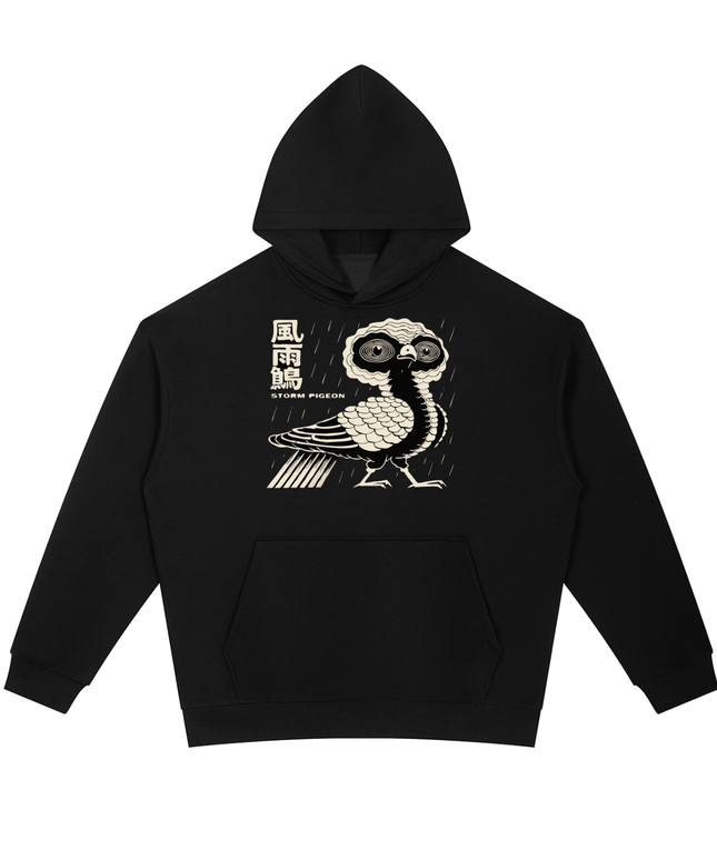 Shinsei 風雨鴿 Sturmtauben-Hoodie — 400GSM