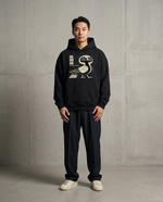Model wearing the Shinsei Essential Heavyweight Hoodie