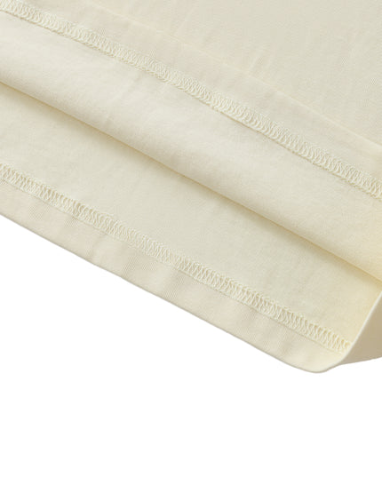 Hem stitching detail on the Harmony tee