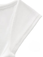 Shinsei Chōwa kanji wide-neck graphic tee in light apricot — Obrava Collective