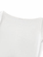 Shinsei Chōwa kanji wide-neck graphic tee in light apricot — Obrava Collective